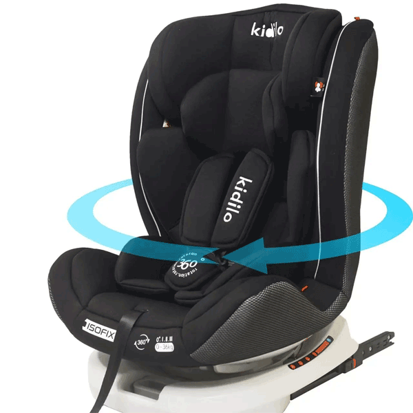 Kidilo 360° Rotatable Car Seat - Safe and Comfortable for Your Child