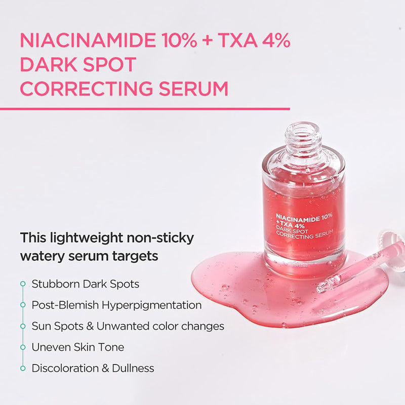 Niacinamide 10% + TXA 4% Dark Spot Correcting Serum – Transform Your Skin Tone