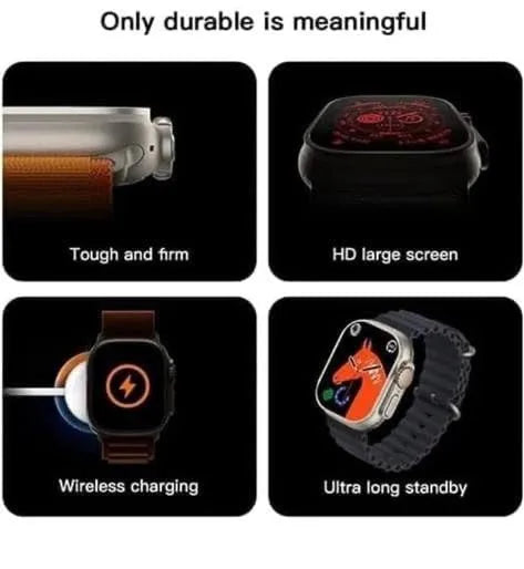 Versatile H9-ULTRA 2 Smartwatch with AMOLED Display – Your 2-in-1 Fitness & Lifestyle Companion