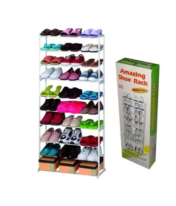 Amazing Shoe Rack: 10-Tier Storage Solution for Organized Entryways