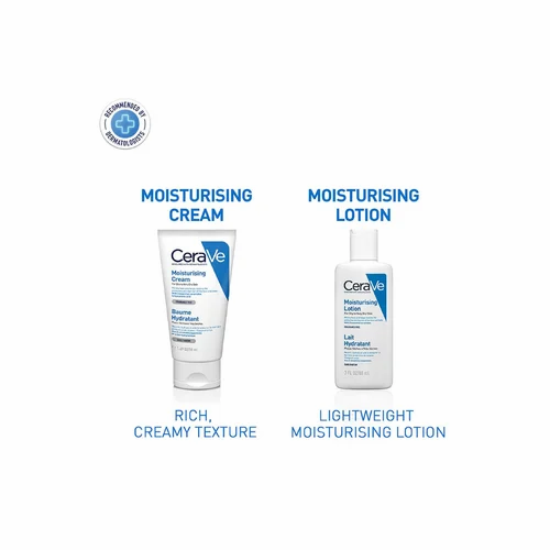 CeraVe Moisturizing Cream for Dry to Very Dry Skin | Rich Hydrating Formula with Ceramides | 1.69oz / 50ml