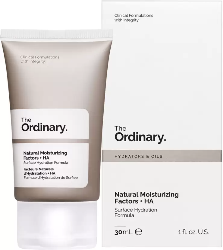 The Ordinary Natural Moisturizing Factors + HA | Lightweight Face Moisturizer with Hyaluronic Acid for Deep Hydration