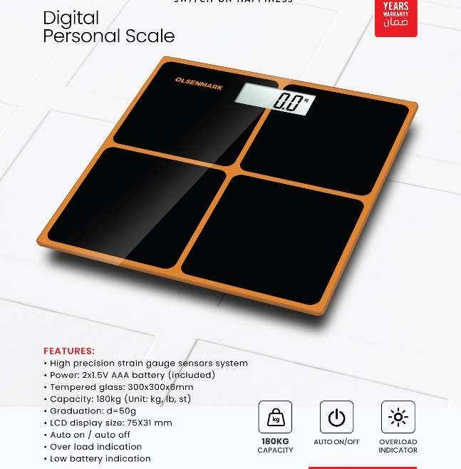 Digital Personal Scale 1x10