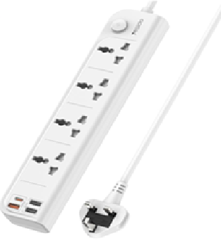 MC26 2 meters power socket  (USB fast charging)