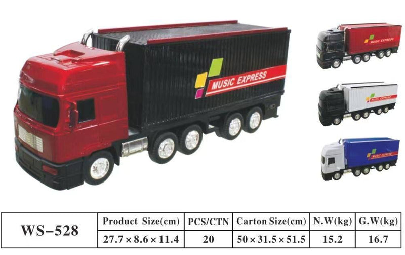 Music Express WS-528 Truck Toy - Realistic and Durable