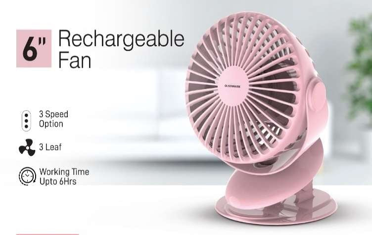 Rechargeable Mini Clip Fan 1x40