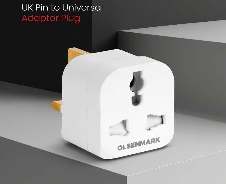 Uk Pin To Universal Adaptor Plug 1x200