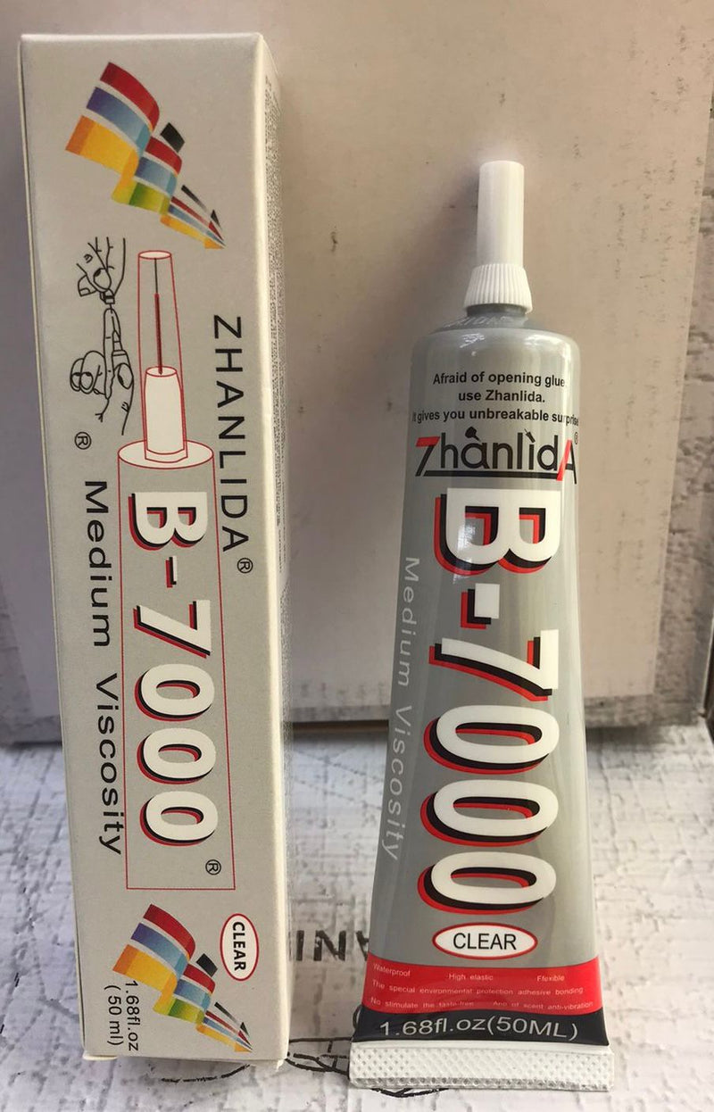 B-7000 Clear Adhesive, Multi-Purpose Glue, Strong Bond