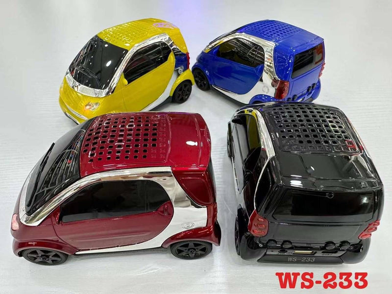 WS-233 Car-Shaped Bluetooth Speaker - Portable and Stylish