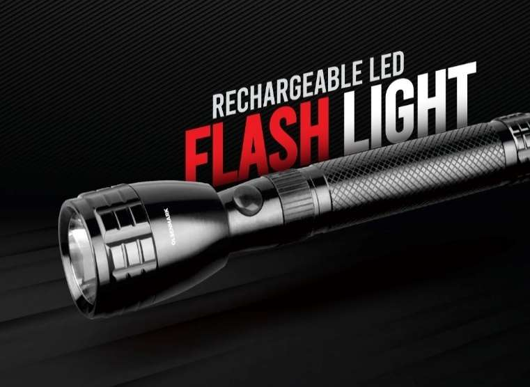 Rech Led Flash Light 1X40