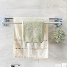 Strong Suction Cup Towel Rack: Holds Towels Securely