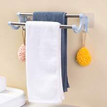 Strong Suction Cup Towel Rack: Holds Towels Securely