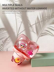 Adorable Pink Water Bottle for Kids - XZ5160