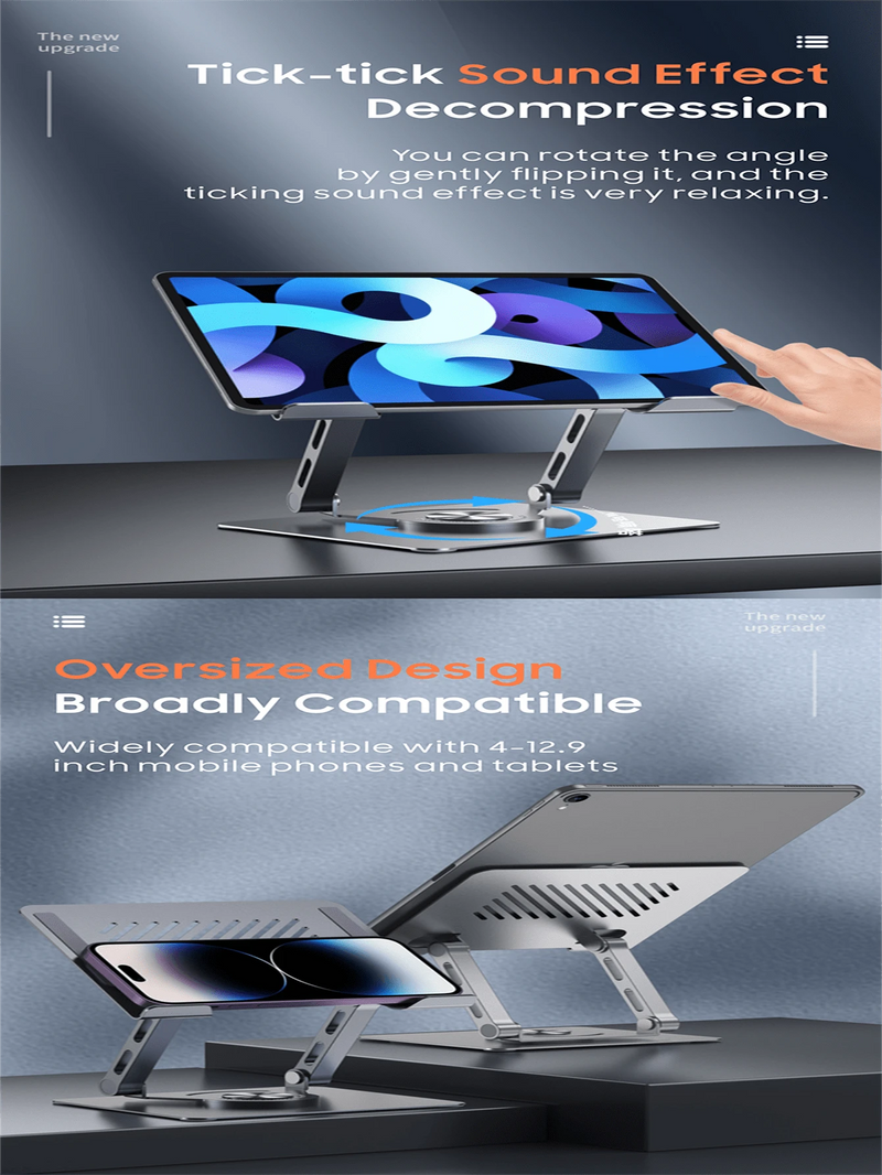 "Aluminum Laptop Stand - Durable and Stylish "