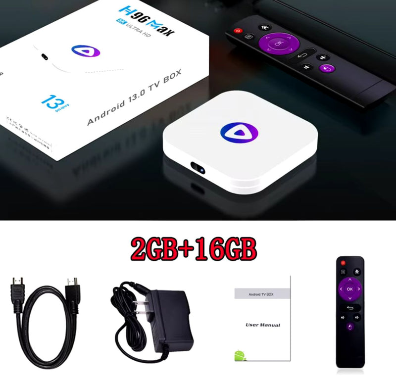 H96 Max Android TV Box: 4K Ultra HD Streaming