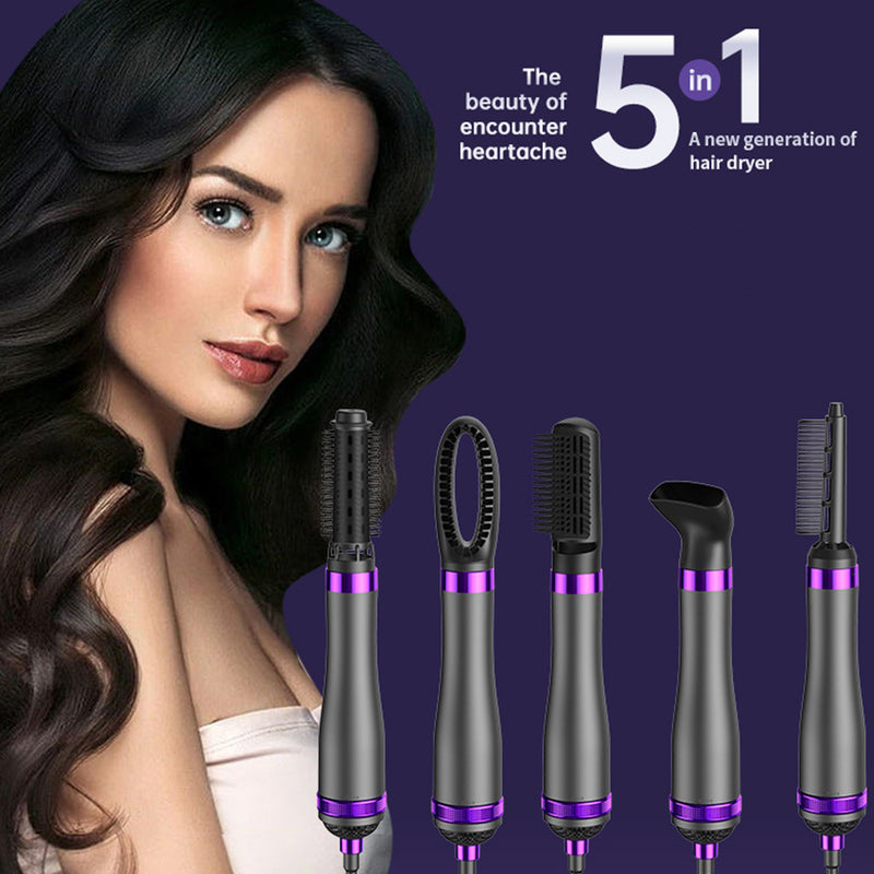 5 in 1 Hair Styling Hot Air Comb 1x24