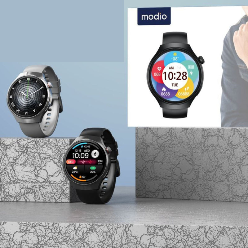 Modio MR 60 Smart Watch – Fitness Tracker, Heart Rate Monitor, Sleep Tracking, and Notifications