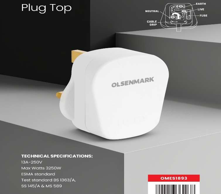 Plug Top 1x200