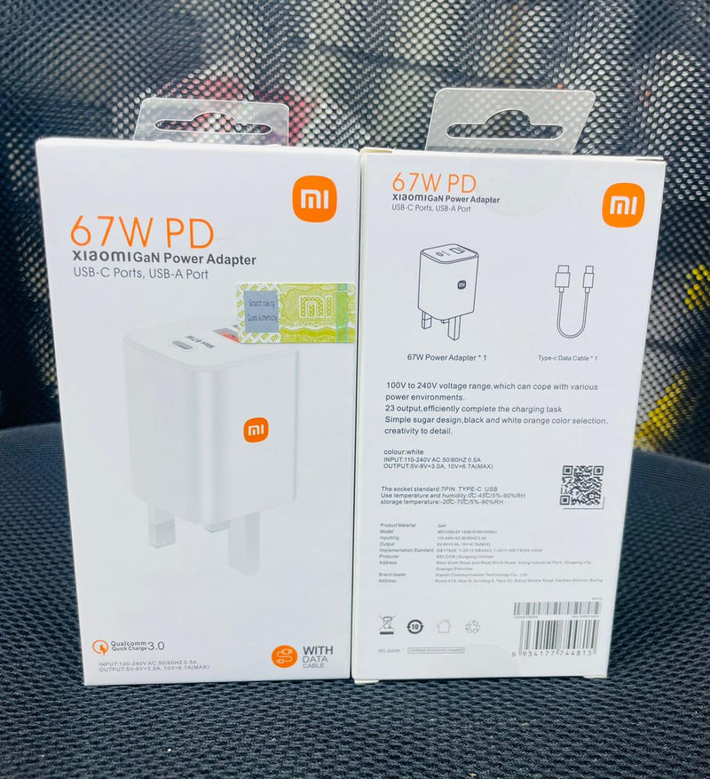 Xiaomi 67W PD Power Adapter