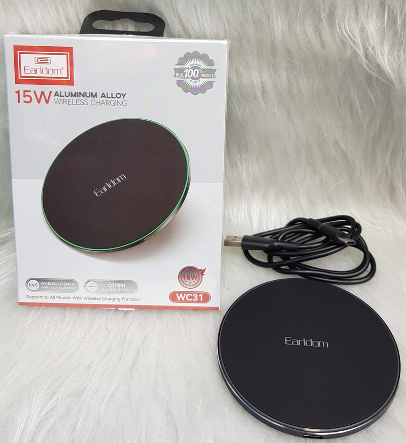 Earldom 15W Wireless Charger - Fast and Convenient Charging