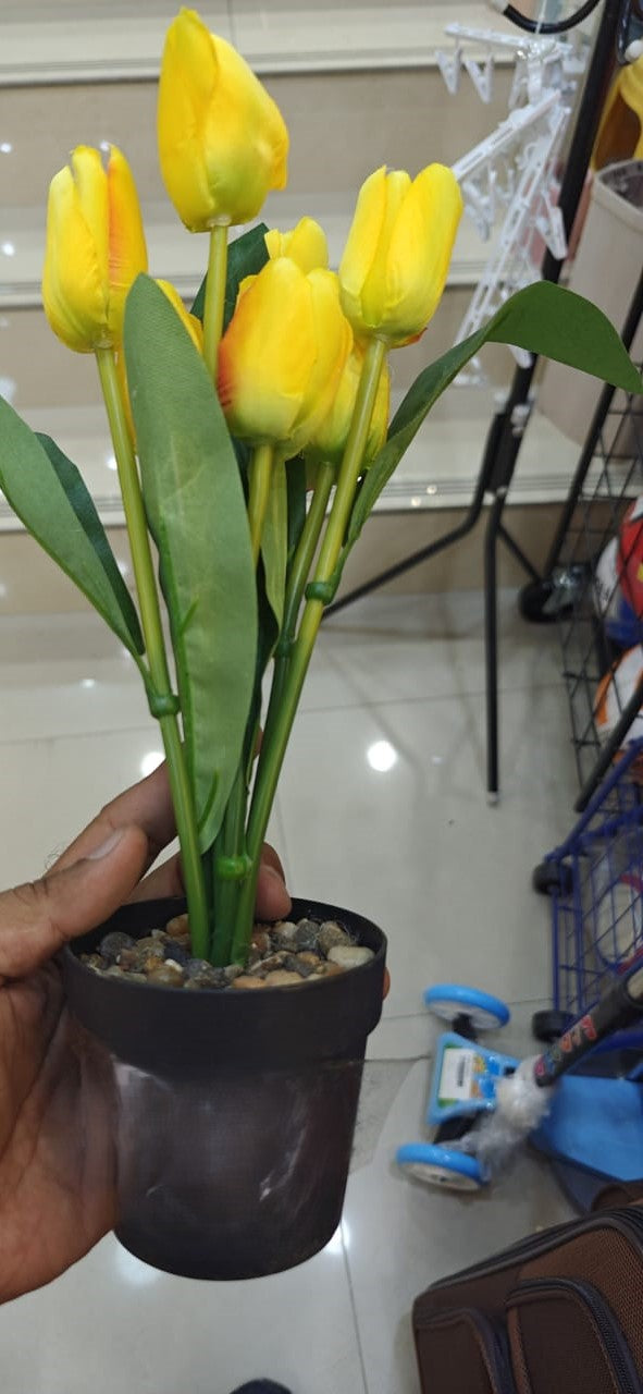 Realistic Artificial Tulip Flower for Home Decor