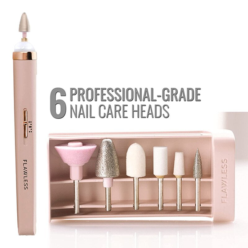 Flawless Salon Nails Kit: Professional Manicure and Pedicure at Home