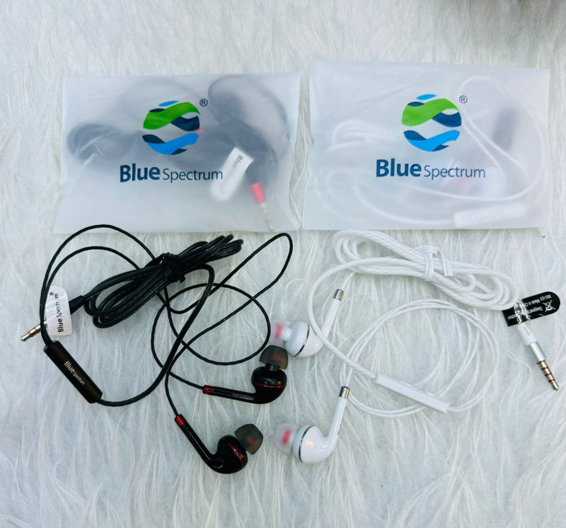 Blue Spectrum Wired Earphones