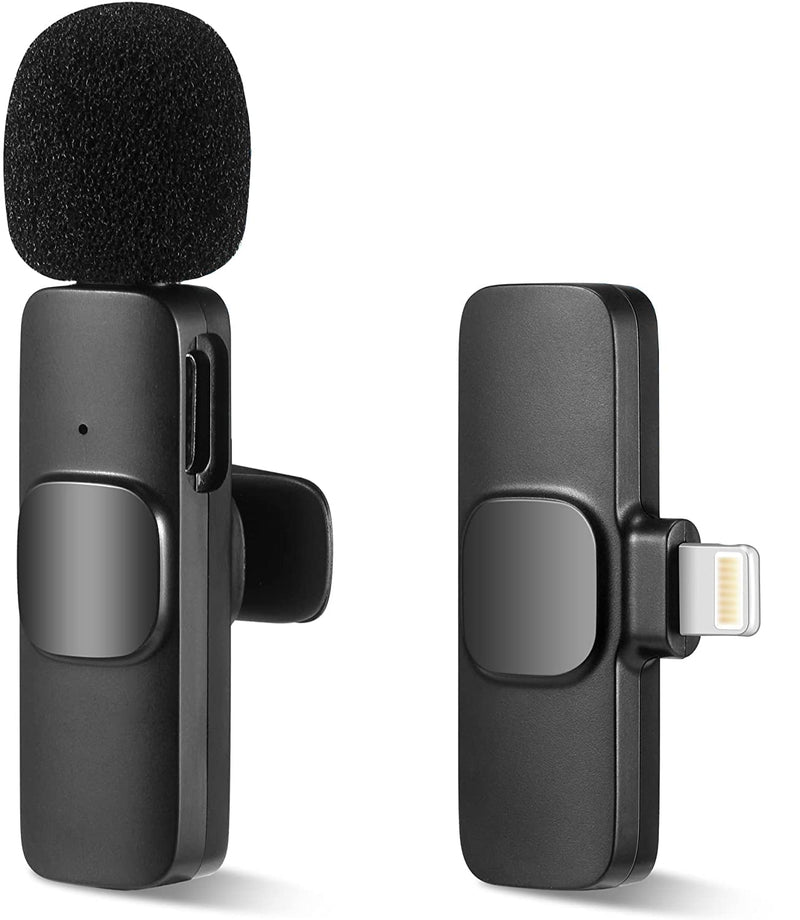 K9 Wireless Microphone - Dual-Channel Recording, Long Battery Life, Easy-to-Use