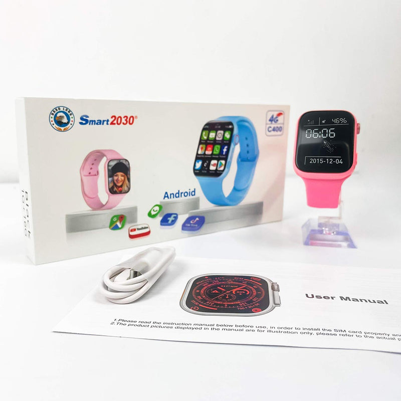 SMART2030 C400 4G Smart Watch – 1.4" HD Display