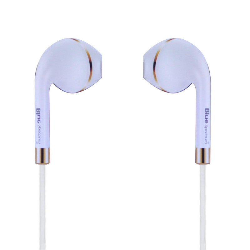 Blue Spectrum BS-03 Stereo Earphones - Crisp Sound, Comfortable Fit, Universal Compatibility