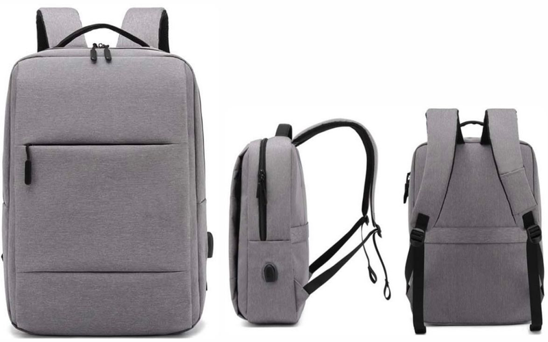 Men's Backpacks Business Travel Laptop Backpack With USB Nylon School Bag