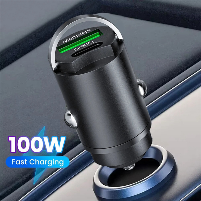 HEPU HP-781 55W Aluminum Alloy Car Charger