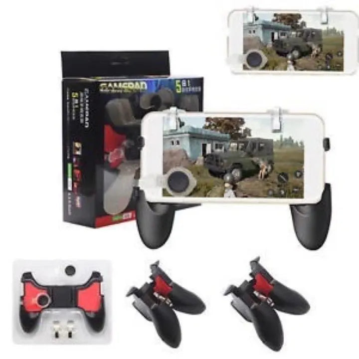 5 in 1 Gamepad Game Controller With Free Joystick for Phone Gaming universal Holder 5in1