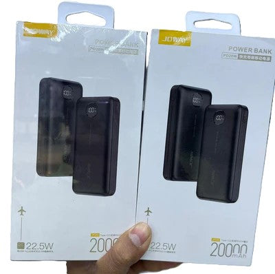 JOWAY 20000mAh Power Bank with 22.5W PD Fast Charging