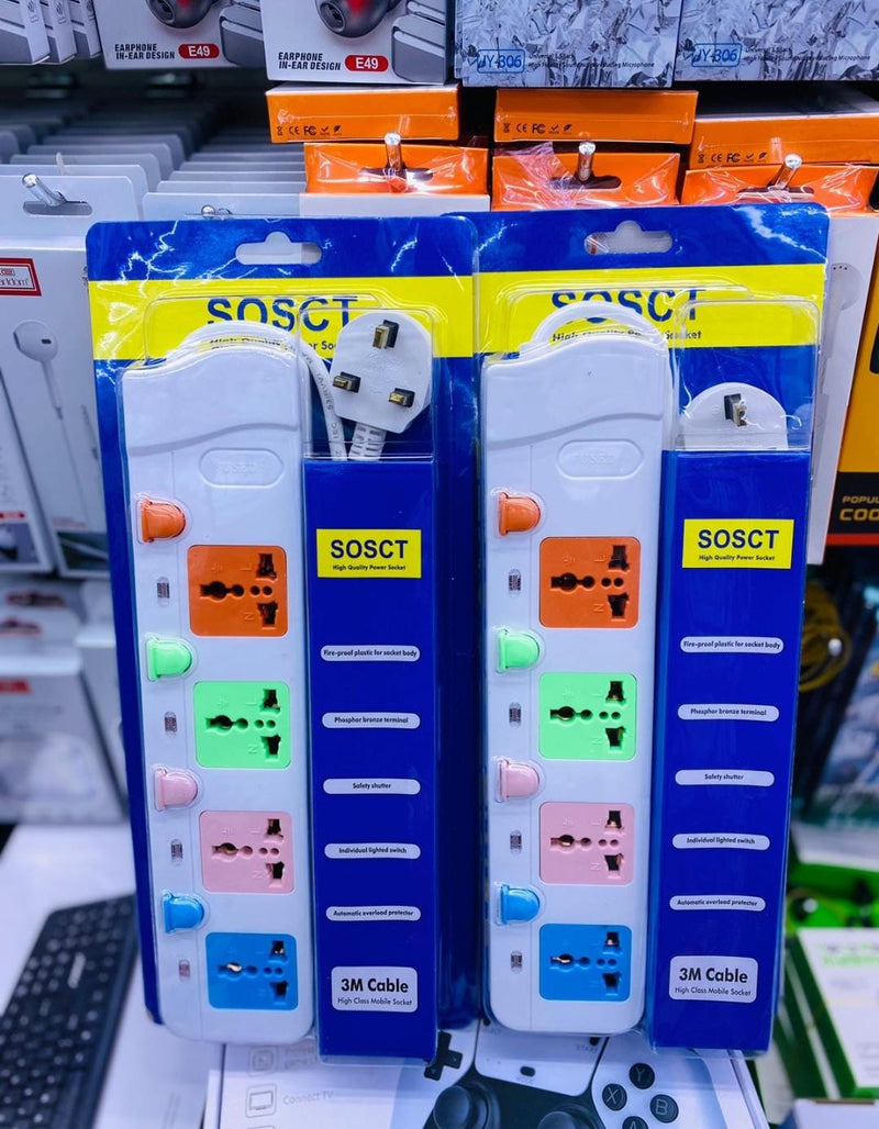 Multi-Socket Power Extension - SOSCT