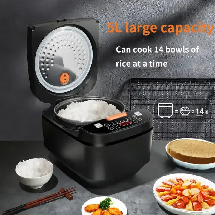 Efficient Electric Rice Cooker with German Technology - Silver Crest