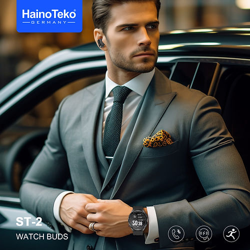 Haino Teko ST-2 Smart Watch with Fitness Tracking & Health Monitoring