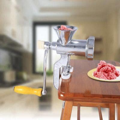 Aluminum Alloy Meat Grinder: Easy to Clean and Use