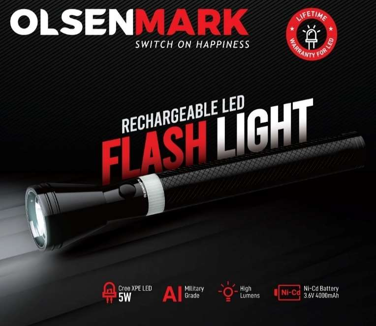 3SC Rechargeable Led Flash Light 1x25