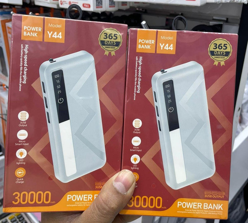 Portable Fast Charging Power Bank for Phones, Tablets with 365-Day Warranty