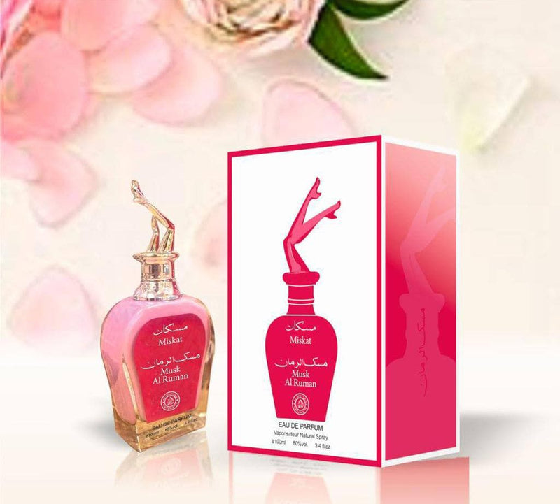 Miskat Musk Al-Ruman Eau de Parfum - A Vibrant and Fruity Fragrance for Women