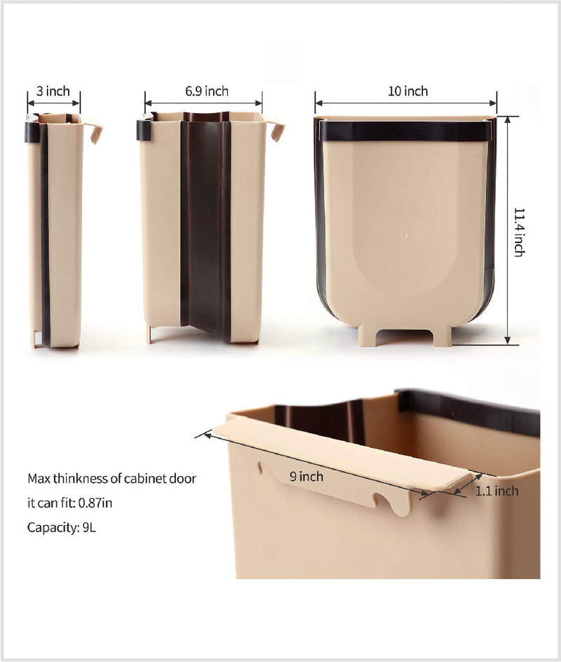 Hanging Trash Can For Kitchen 12 Pieces