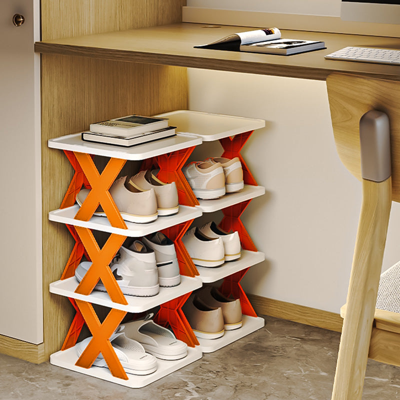 Six Layers Foldable Shoe Rack 12 pieces