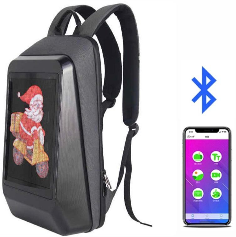 SMART LED  BACKPACK WITH APP & BLUETOOTH