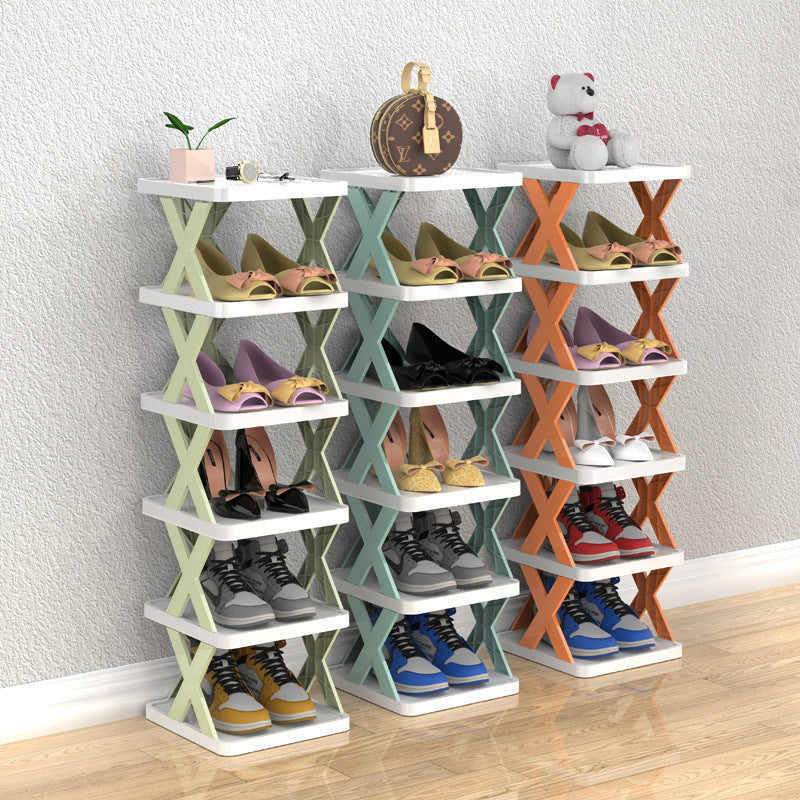 Six Layers Foldable Shoe Rack 12 pieces