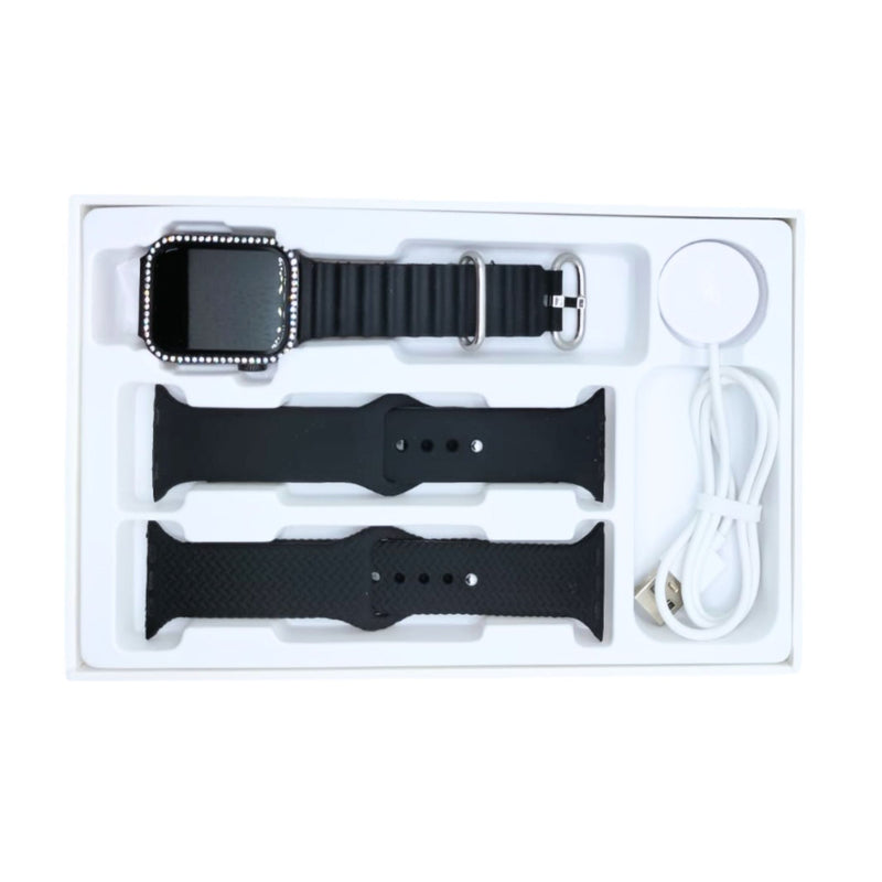 Modia MW15 Smartwatch with Interchangeable Bands - Elegant Design & Multifunctional Features