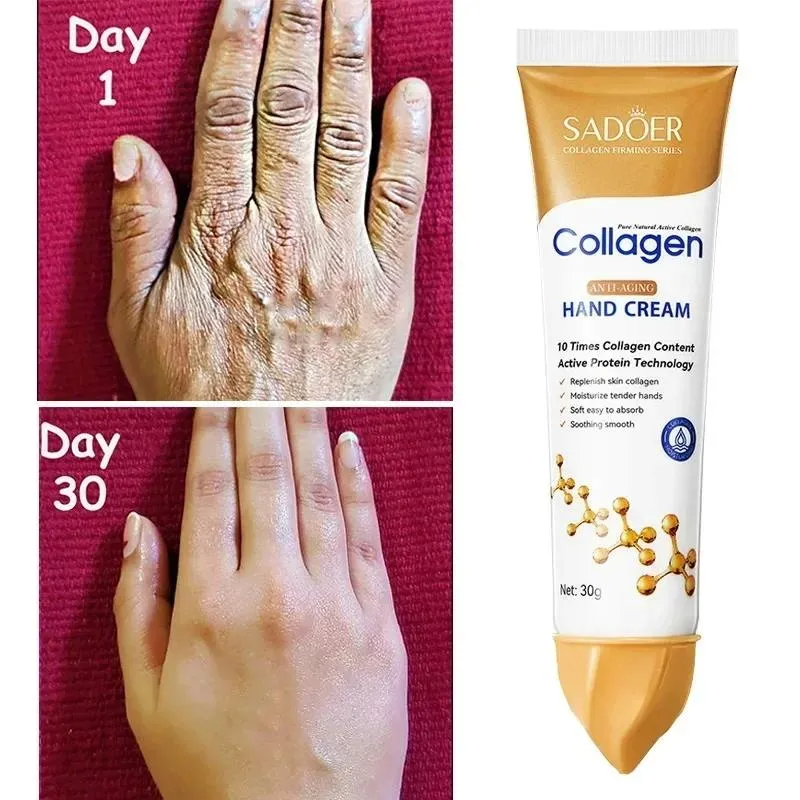 SADOER Collagen Hand Cream - Anti-Aging Hand Care