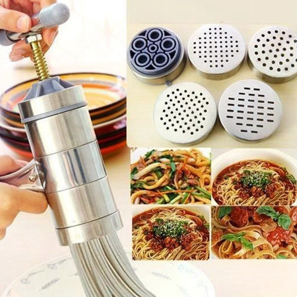 Stainless Steel Pasta Press: Easy-to-Use and Durable