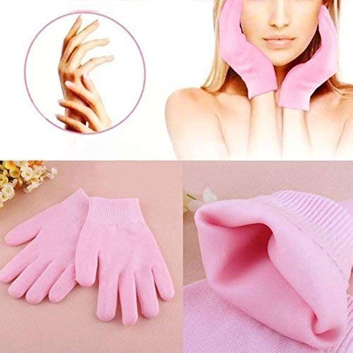 Moisturizing Spa Gel Gloves: Pamper Your Hands with Jojoba, Olive, Vitamin E, and Lavender