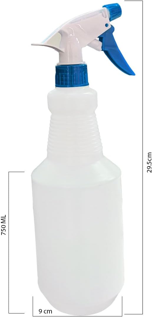 Empty Spray Bottles (4-pcs) for Cleaning Solutions, Plants, Pets, and More